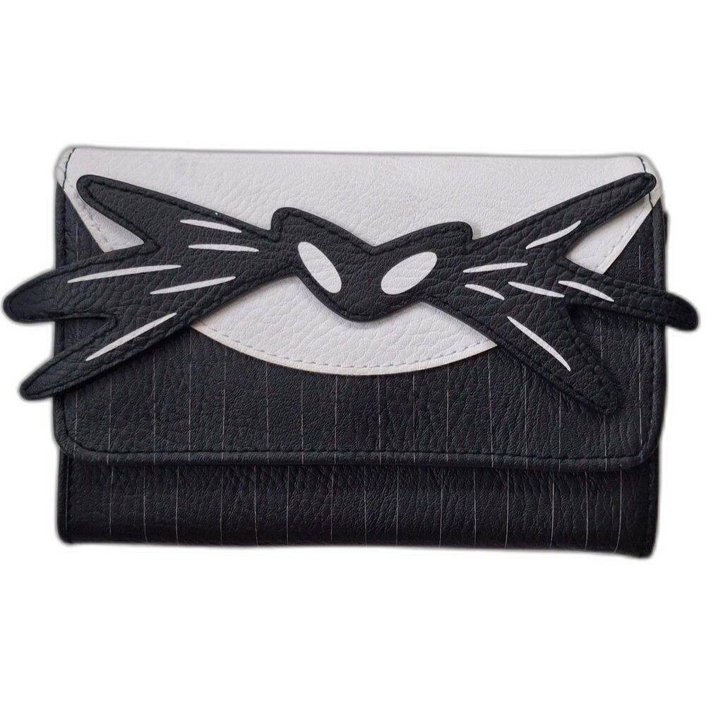 Disney Nightmare Before Christmas Jack Skellington Pinstripe Trifold Wallet